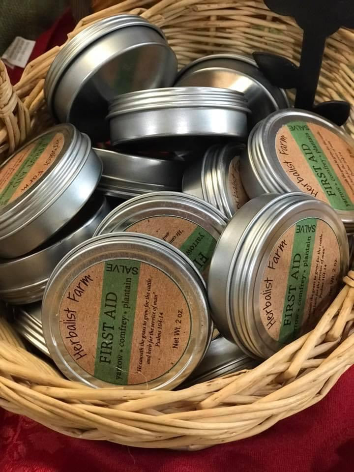 First Aid all-natural organic topical healing salve